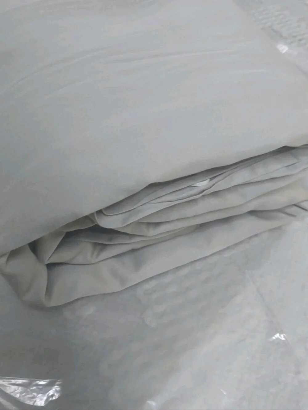 Parachute 100% Sateen Cotton Bone Duvet Cover! Full/ Queen (406)